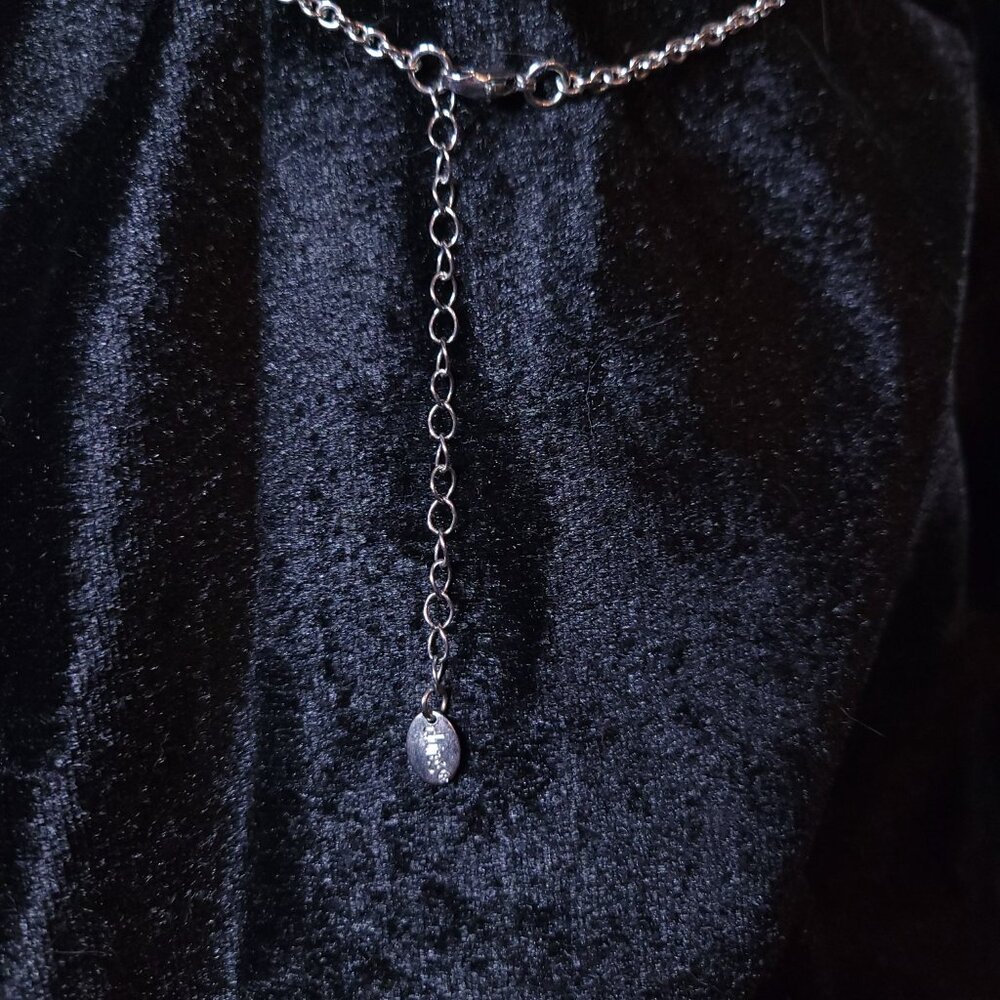 Festoon Style Rhinestone Necklace - Picture 6 of 7